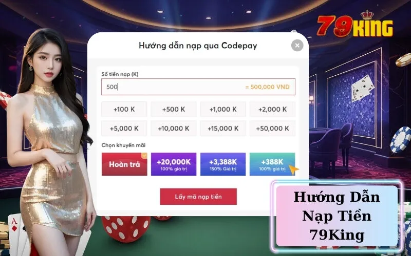 Hướng Dẫn Nạp Tiền 79King
