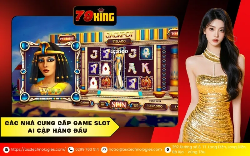 Các nhà cung cấp game slot Ai Cập hàng đầu